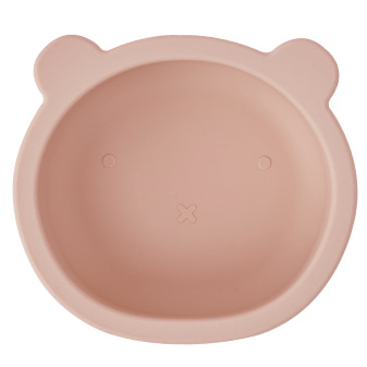 Little Cloud Silicone Bear-Shaped Suction Baby Bowl 240ml