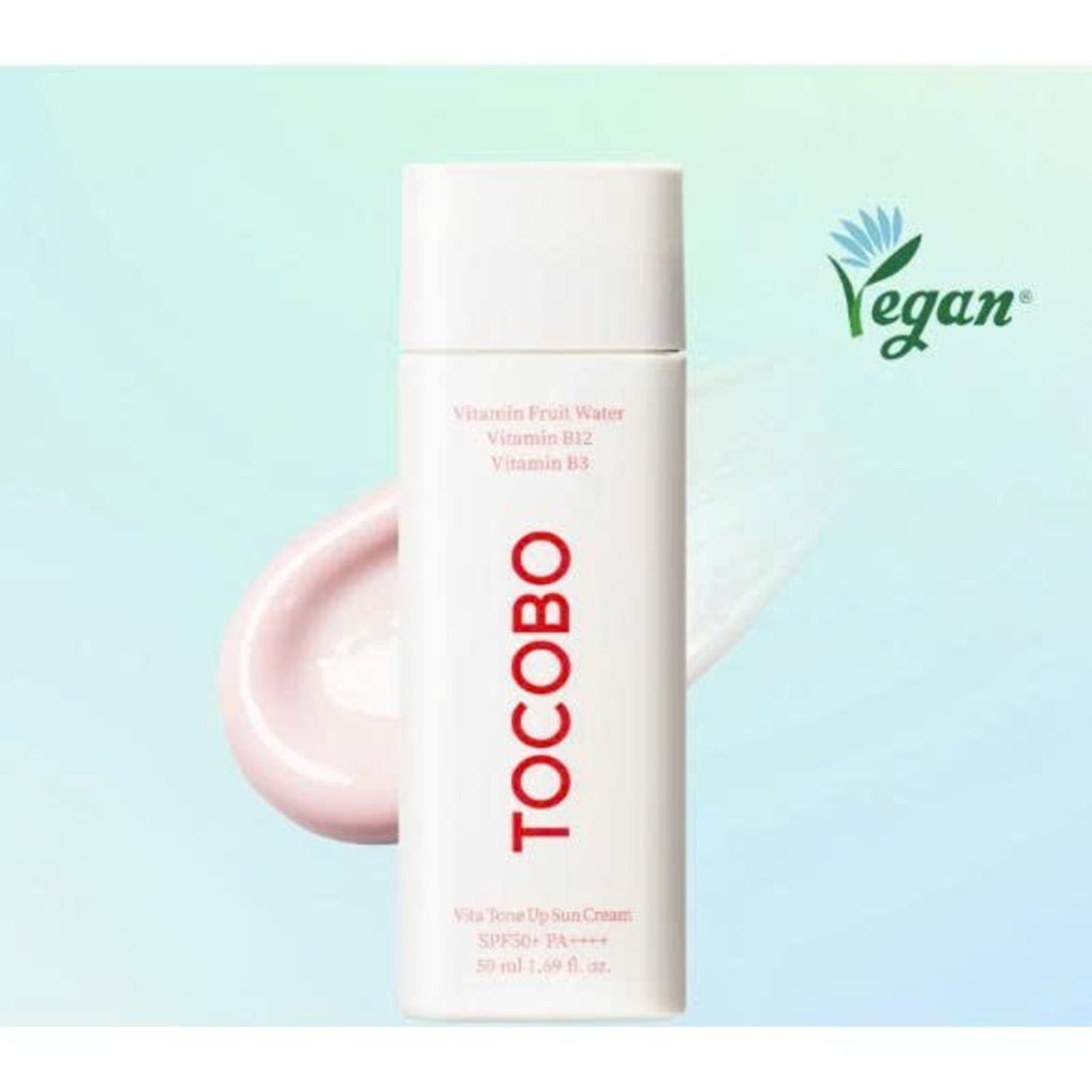 Kem Chống Nắng Nâng Tone Dưỡng Trắng Da Tocobo Vita Tone Up Sun Cream SPF50+ PA++++