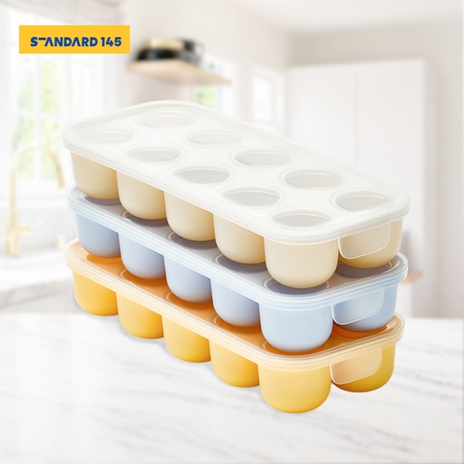 Standard145 Korea 10-Compartment Silicone Baby Food Freezer Tray