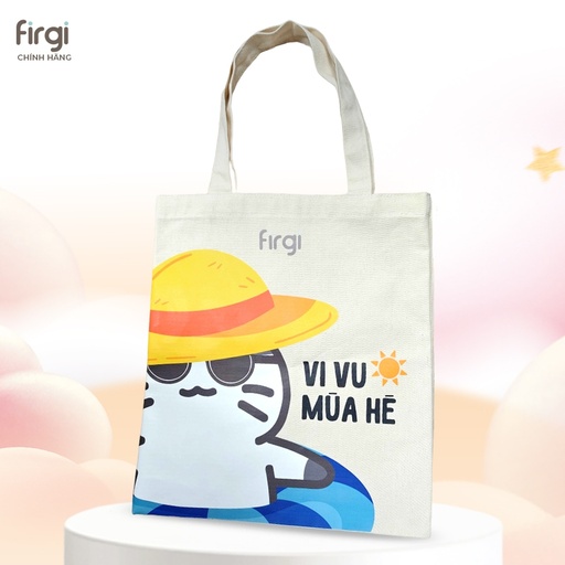 [GIFT_TUITOTE_00012026] Firgi Fabric Tote Bag (35 x 40cm)