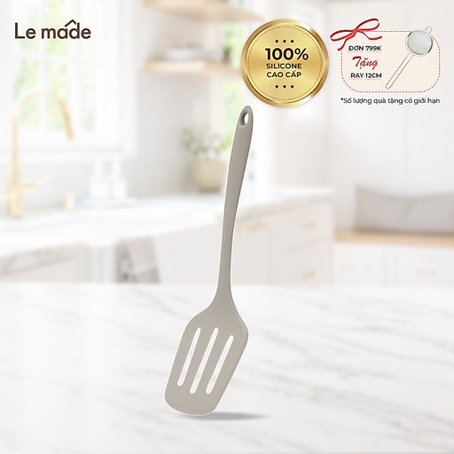 Le Made Korea Premium One-Piece Silicone Cooking Turner & Spatula
